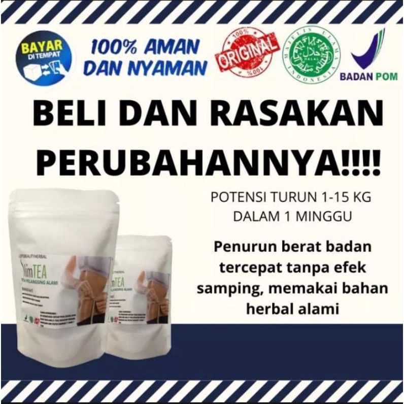 TEH DIET PELANGSING DETOX HERBAL PENURUN BERAT BADAN