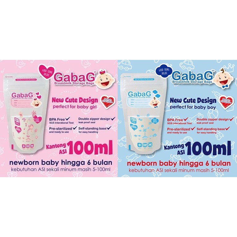 KANTONG ASI GABAG  kolibri 100ML love story / TEMPAT ASI