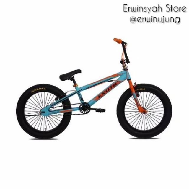 SEPEDA BMX 20 EXOTIC 9982XT ROTOR BAN JUMBO 3.0...Untuk remaja sampai dewasa