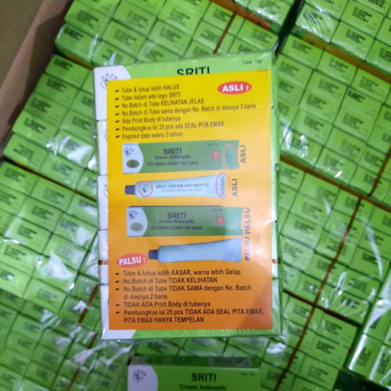 Sriti Cream Antiseptic Original (10gr)