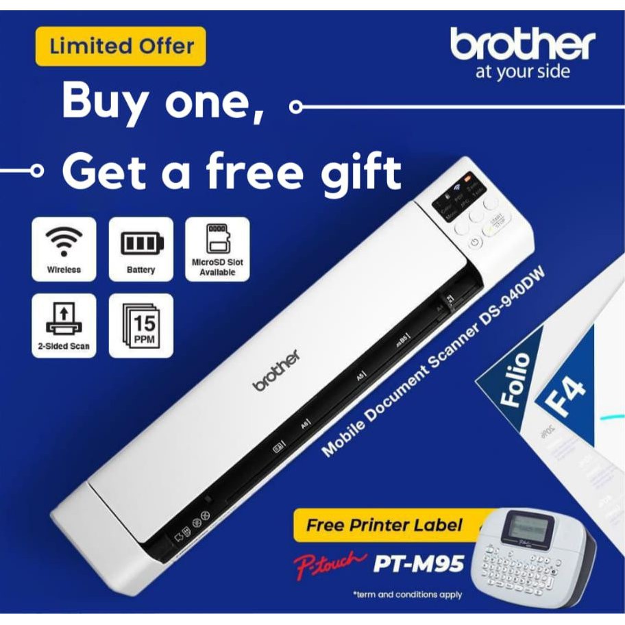 SCANNER BROTHER DS-940DW