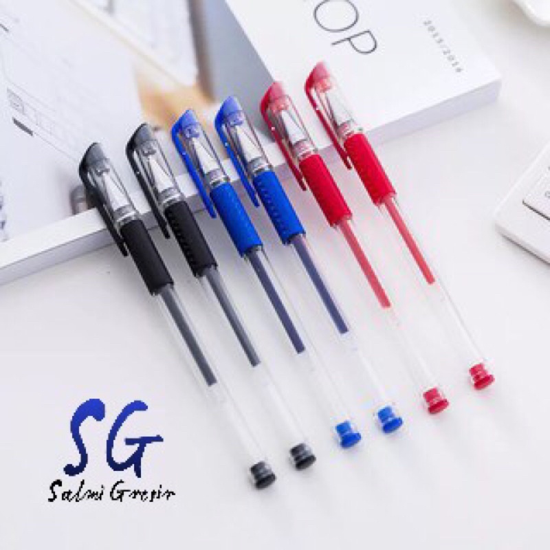 

Bulpoin Pena Pulpen Gel 0.5mm Bulpen Alat Tulis Menulis