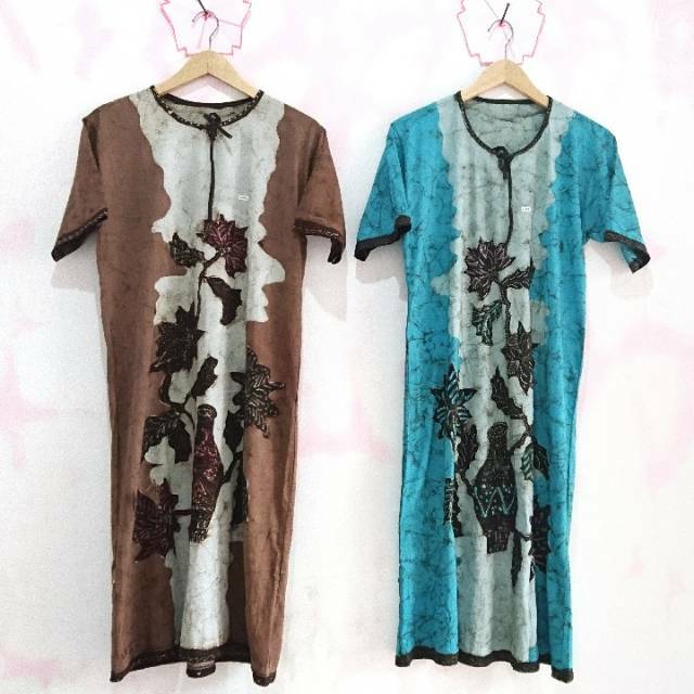 DASTER PENDEK BATIK TULIS JUMBO PEKALONGAN BAHAN KAOS