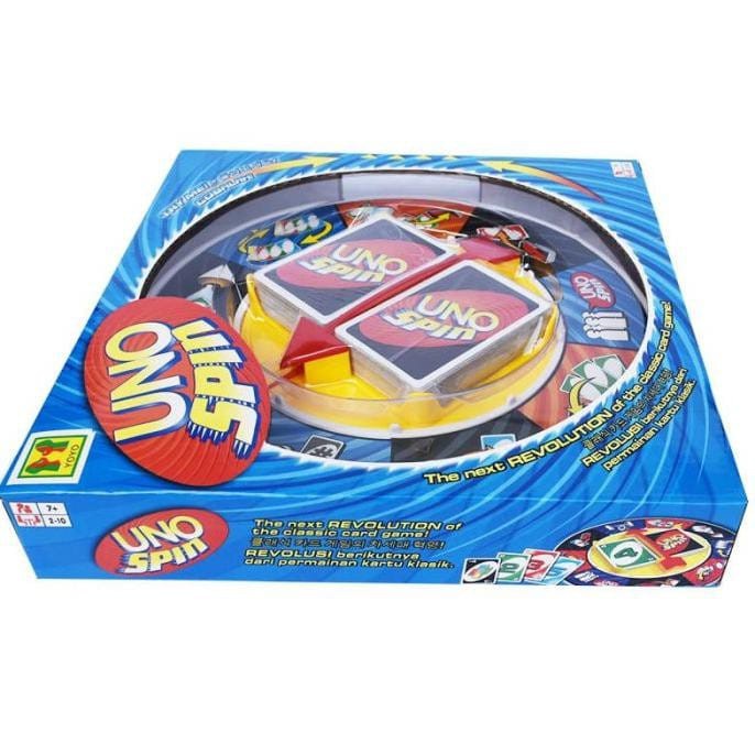 UNO SPIN FAMILY BOARD GAME MAINAN KARTU UNO