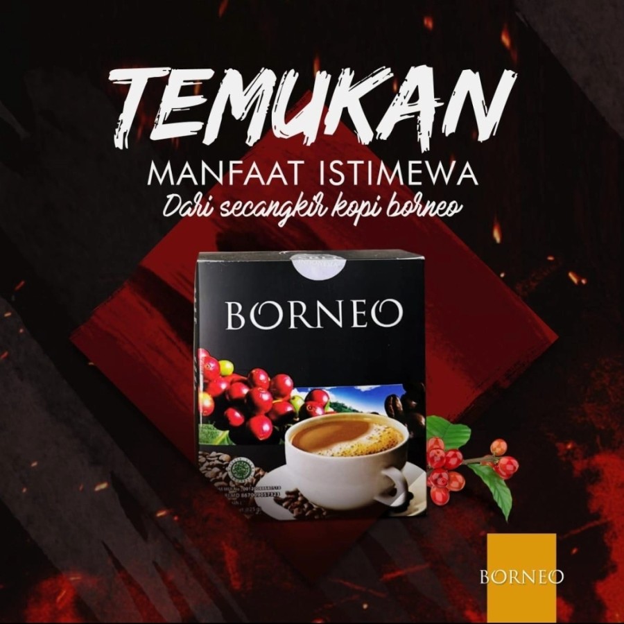 

KOPI BORNEO BOX isi 5 sachet NIKMATI RASANYA TEMUKAN KHASIATNYA