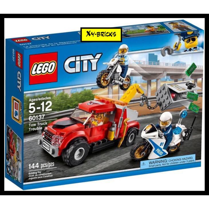 lego city tow truck trouble