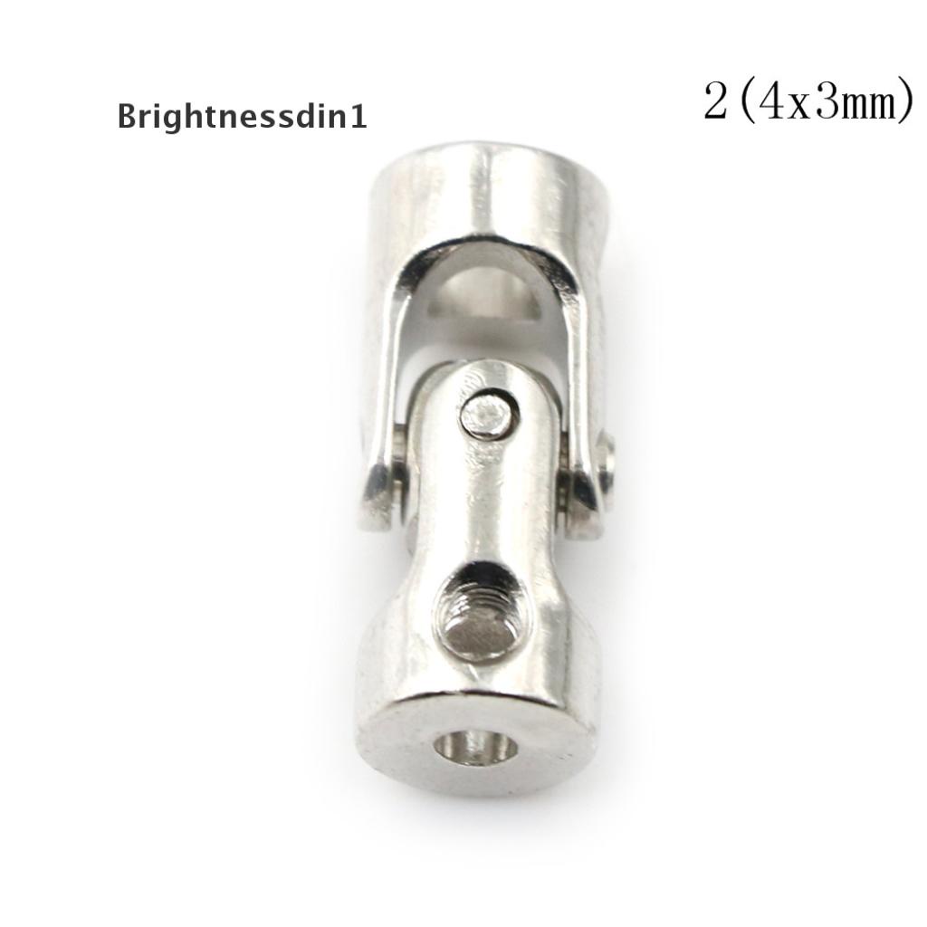 [Brightnessdin1] RC Boat Metal Cardan Joint Gimbal Couplings Universal Joint Accessories #