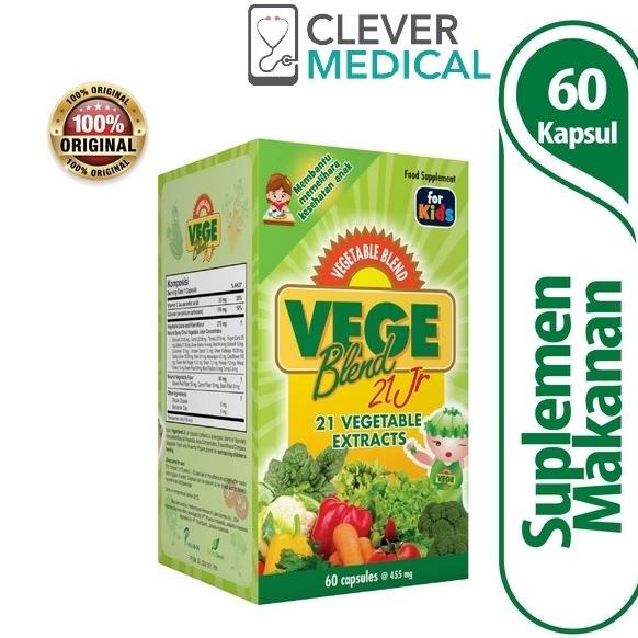 

VEGEBLEND 21 Junior Ekstrak 21 Jenis Sayur-Sayuran - 60 Kapsul