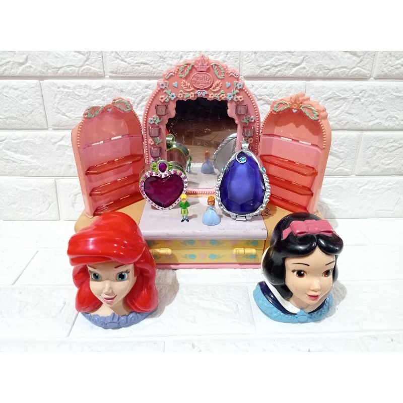 polly pocket vintage disney original 5pc