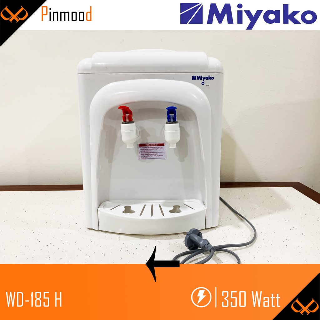 MIYAKO DISPENSER WD-185 H [ HOT AND NORMAL ] GALON AIR MURAH