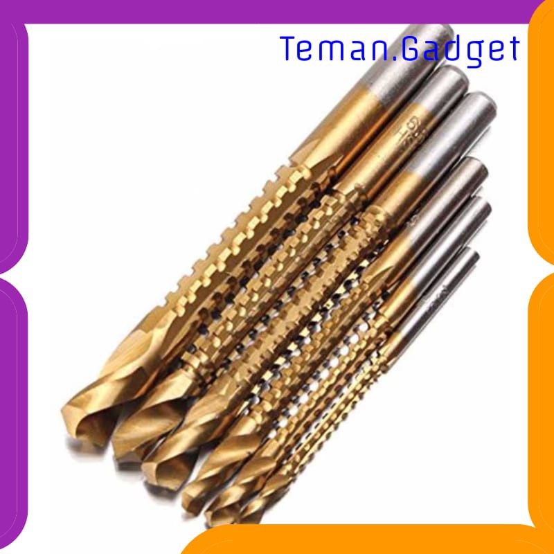 TG-DE113 Deko Mata Bor Power Drill HSS Steel 6PCS