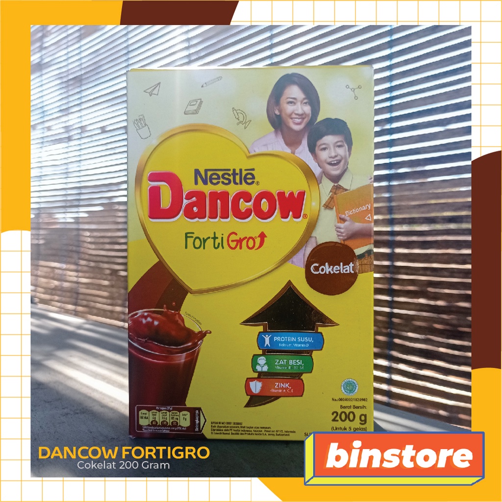 

Dancow Fortigro Cokelat 195 gram