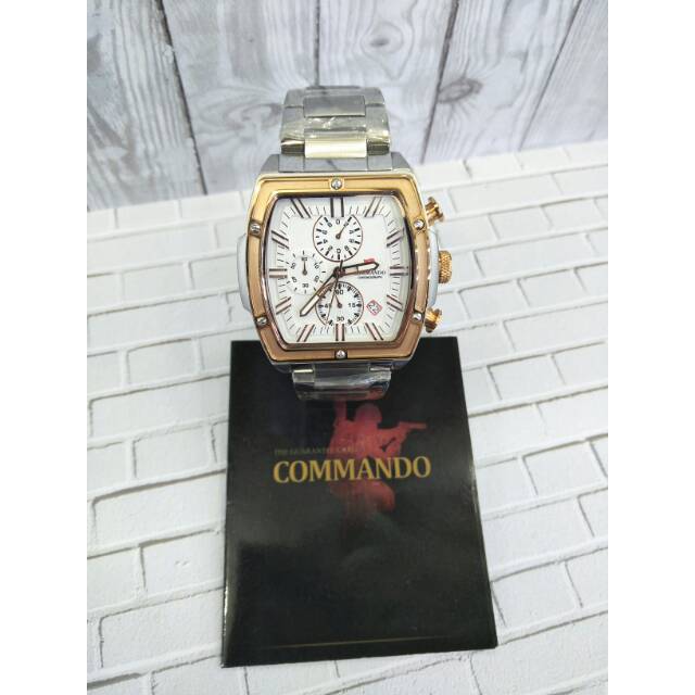 Jam tangan SW*SS COMMANDO PRIA
