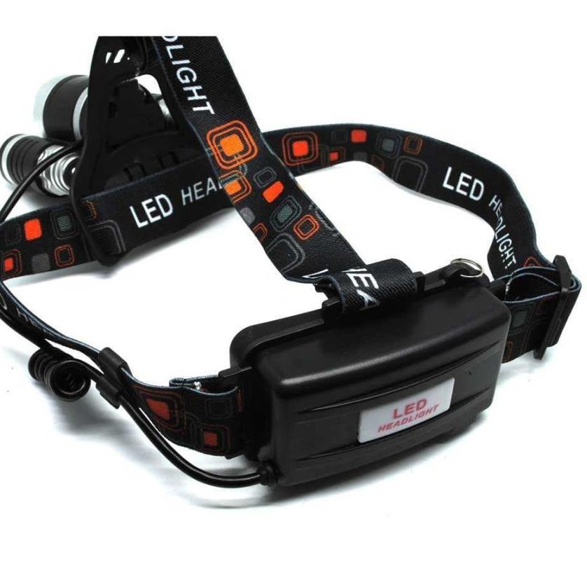 (SPECIAL PRICE) Senter Kepala Headlamp 3 LED Cree XM-L 3T6 - Cree XM-L T6 5000 Lumens ZS