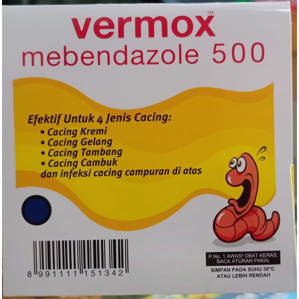 tabletták a paraziták Vermox esti ürülék a férgek petéihez