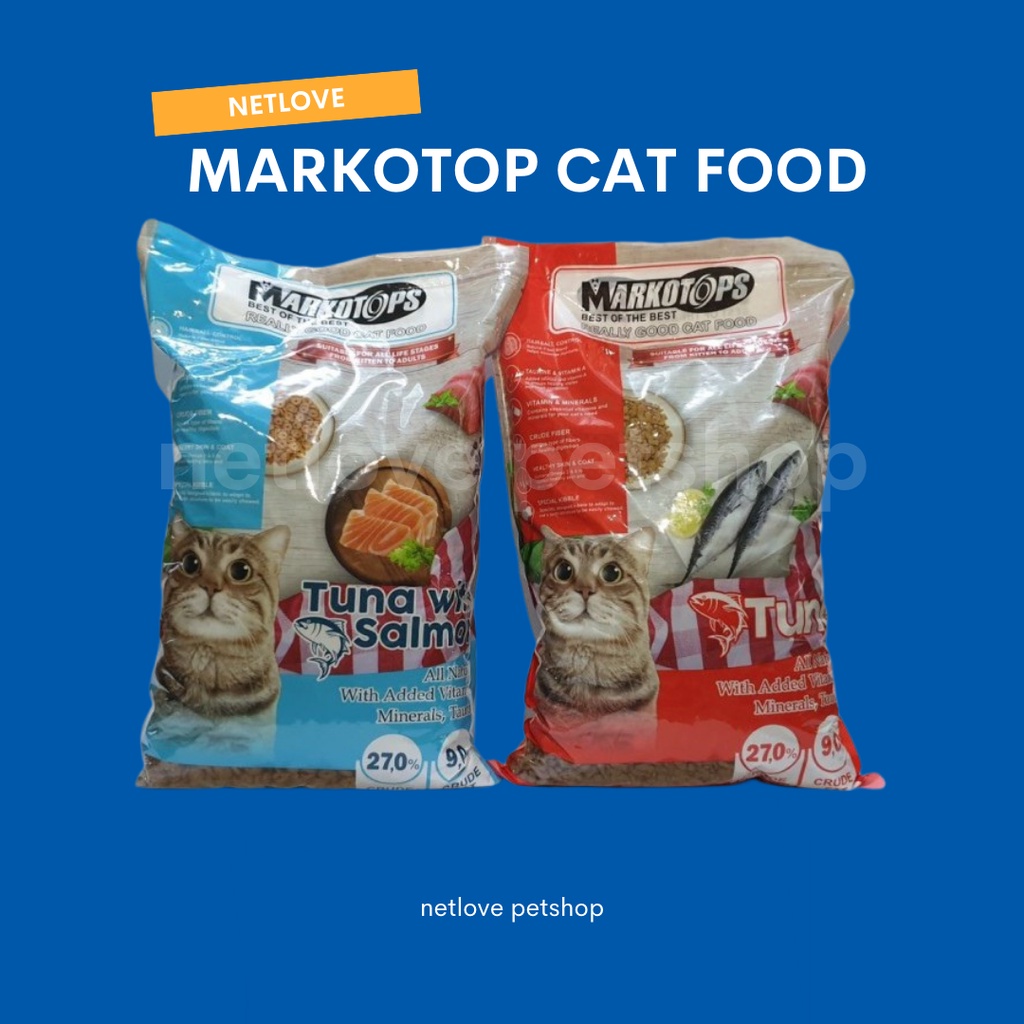 Makanan Kucing Markotop Repack 1 Kg DRY FOOD