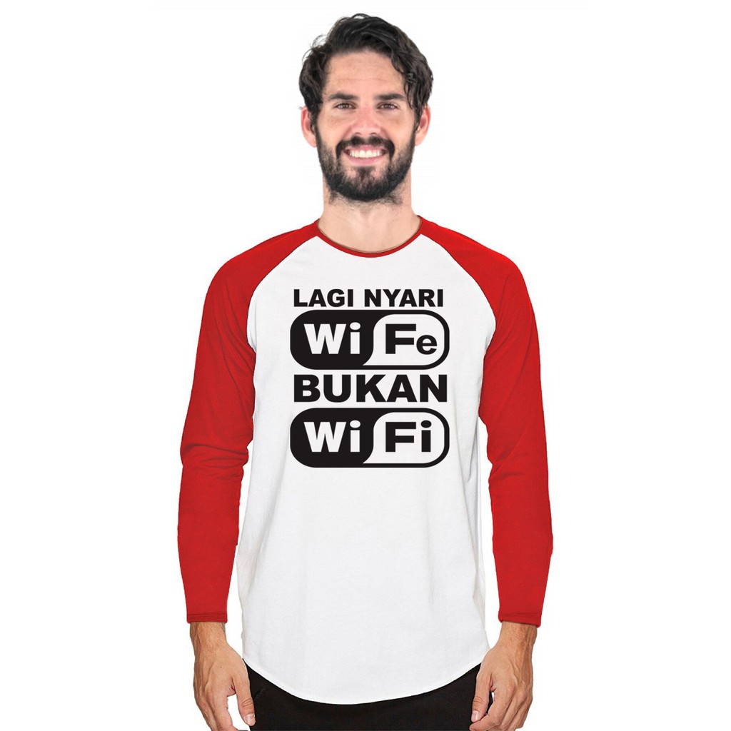 Myco Kaos Raglan | Gambar Wife | Kaos lengan panjang | Ukuran M-L-XL-XXL