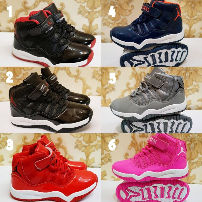 NIKE JORDAN 11 IMPORT PREMIUM ANAK FREE KAOS KAKI