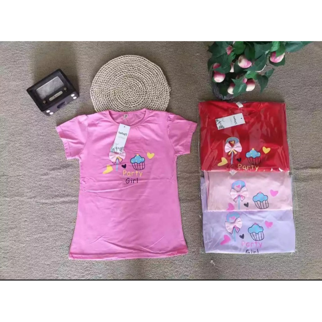 Paket 3 pcs/ Paket Hemat 3 pcs/KAOS ANAK TANGAN PENDEK IMPORT 6 BULAN-5 TAHUN/KAOS ATASAN ANAK #cod