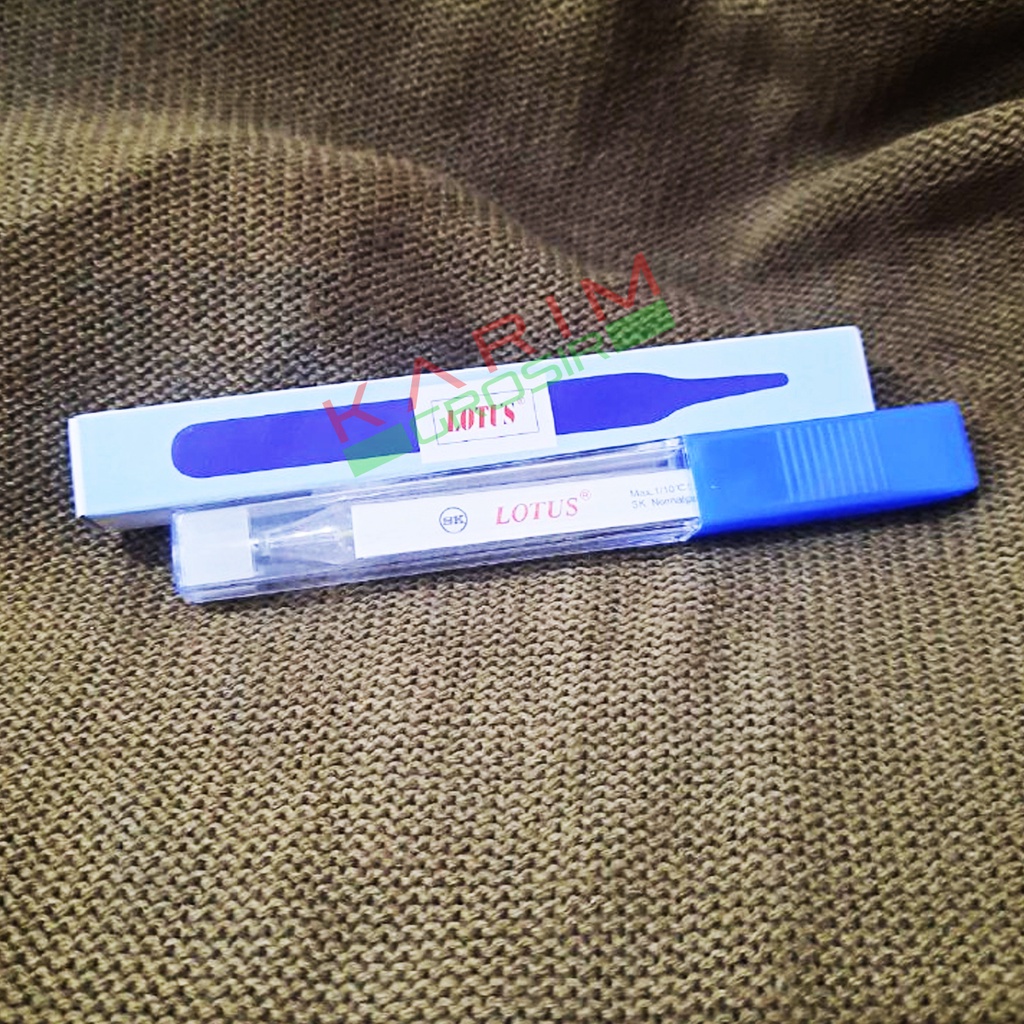 Termometer Air Raksa Lotus, Termometer Badan Manual