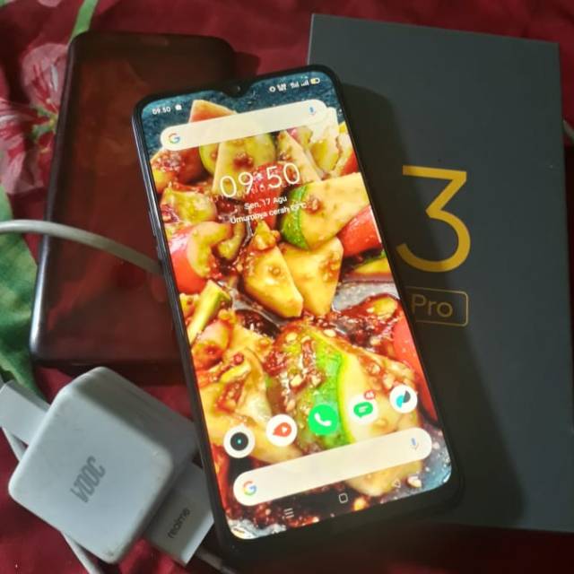 REALME 3 PRO RAM 6/128 second FULSET