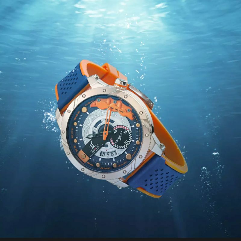 ORI WEIDE UV2009 Jam tangan pria sport Quartz waterproof