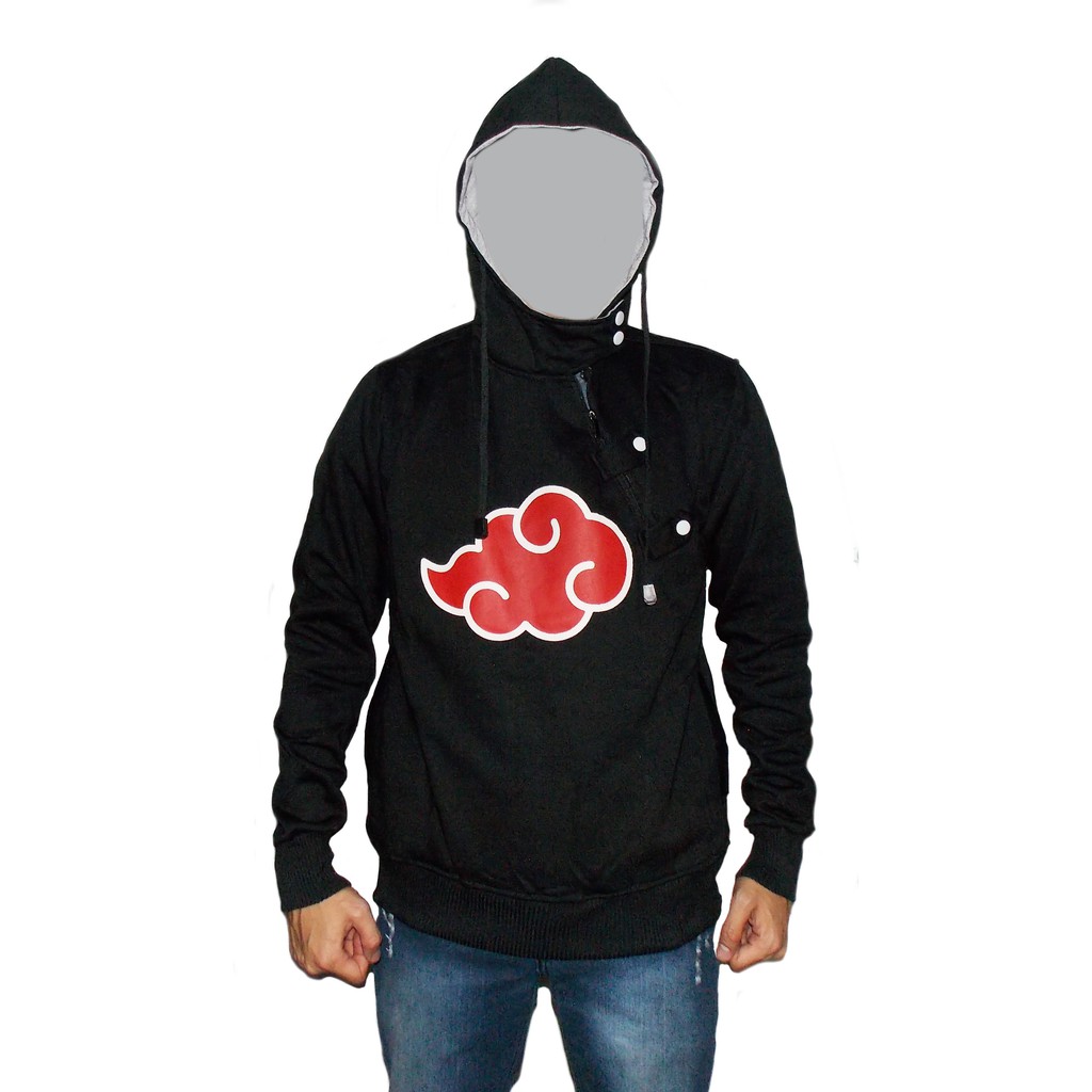 Jaket Harajuku Akatsuki Clan - Jaket Naruto Akatsuki - Jaket anak Naruto Akatsuki - Hoodie Pria