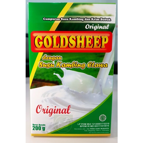 

Goldsheep susu kambing etawa 200 gram