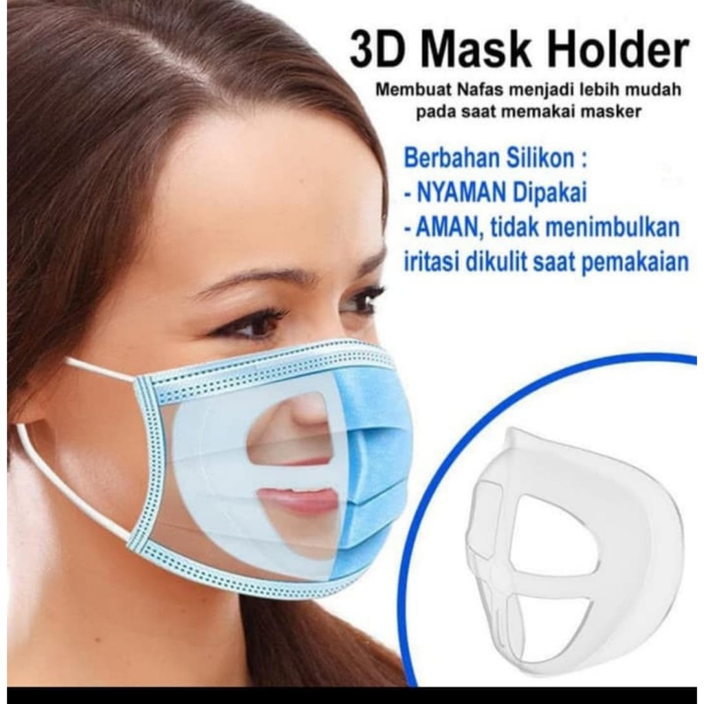 Penyangga Masker 3d / Masker bracket / penyangga masker nyaman dipakai