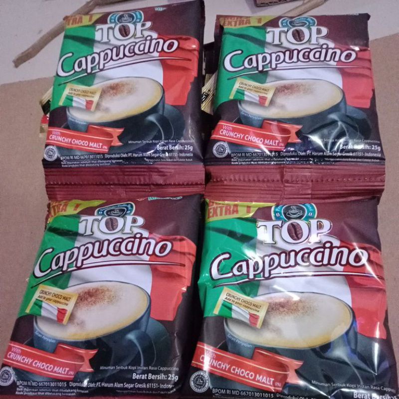 

kopi top capucino 15 sachet