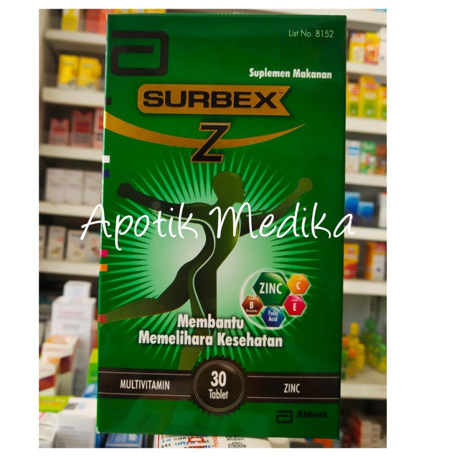 Surbex Z (Multivitamin dan Zinc)