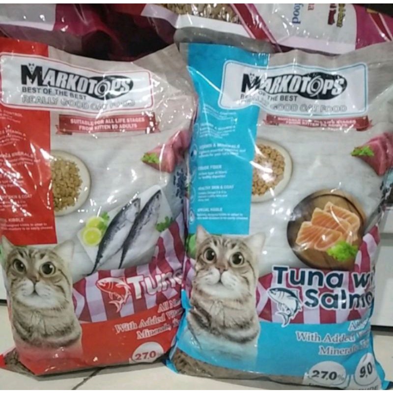 Gojek/Grab Markotops Makanan Kering Kucing 10kg Cat Food