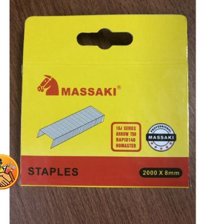 

New HIGH QUALITY isi staples 8mm MASSAKI ORIGINAL .,
