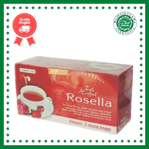 

Teh Celup Herbal Rosella Merah Minuman Untuk Obat TBC ampuh Teh Celup Rosella Merah Griya Herba Halal