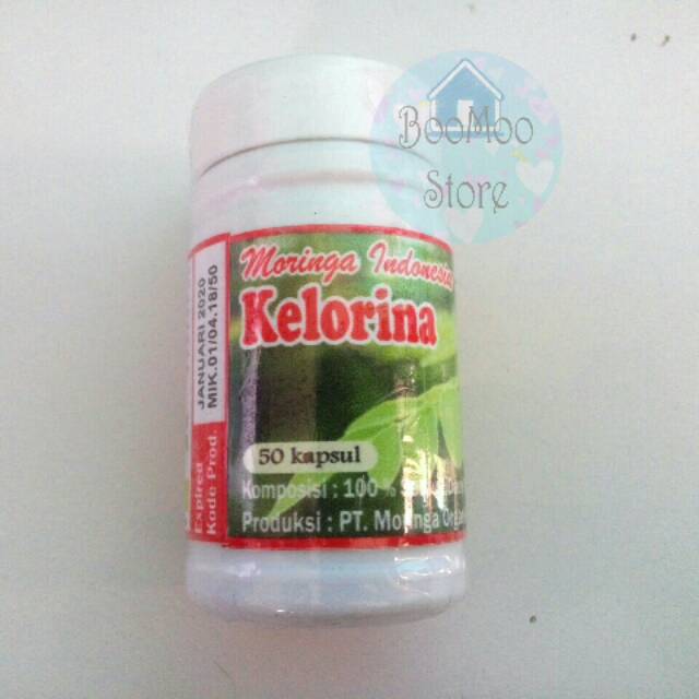 

Kapsul Kelor Kelorina Herbal Moringa Isi 50kapsul