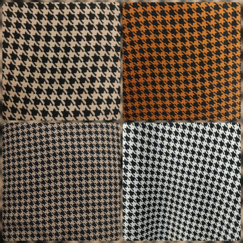 Kain Silky Houndstooth Shakila Untu Walang