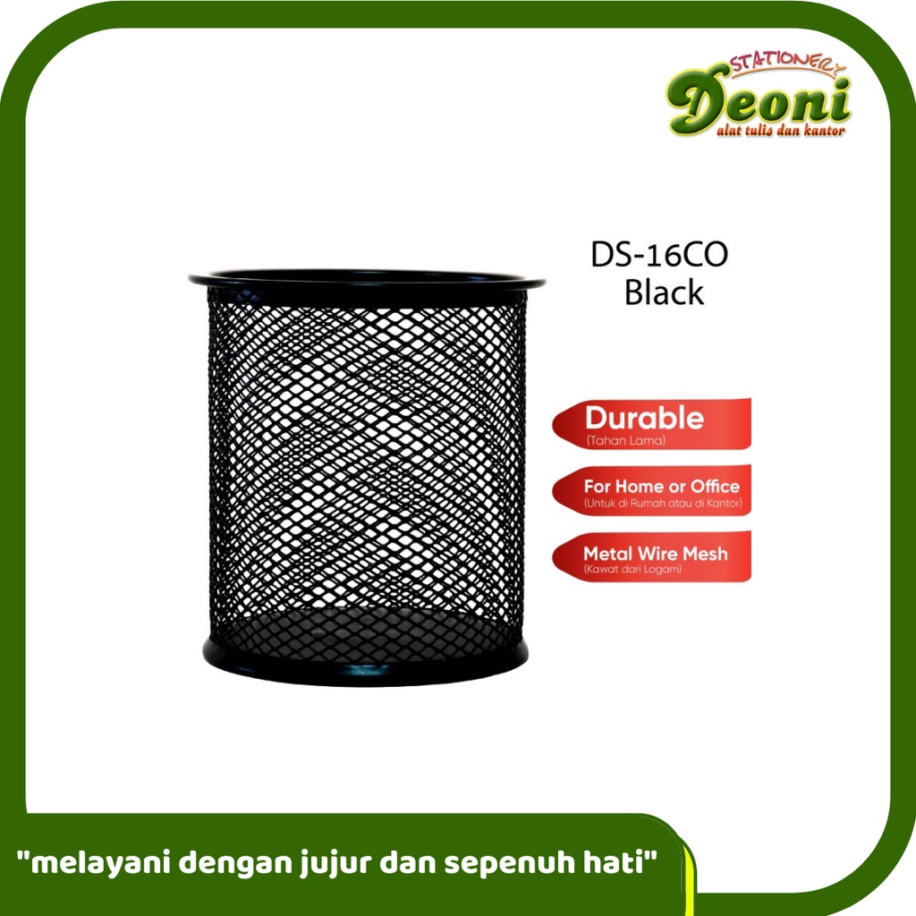 

JOYKO DS-16 Desk Set / Pen Holder / Tempat Alat Tulis Jaring Jala