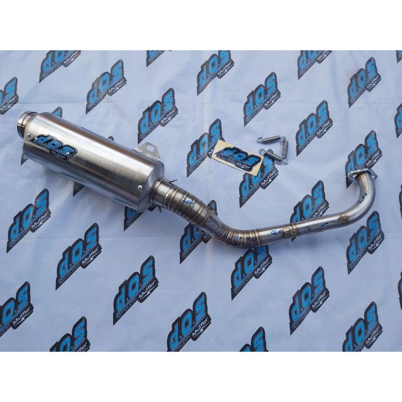Knalpot Dos Muffler Original Nmax New Nmax Old Aerox new Aerox Old Oval Stainless original racing jo