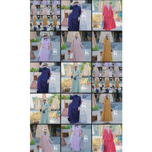 SEIKA MIDI DRESS by RAFIKA