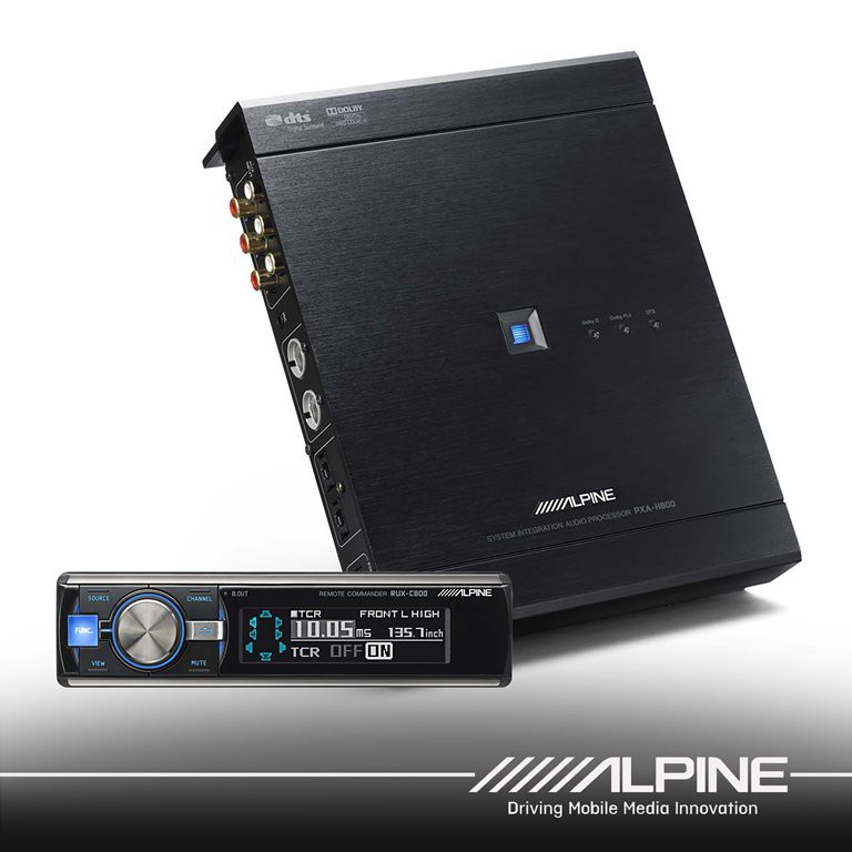 Alpine PXA-H800 DSP Car Audio Manager Fullset