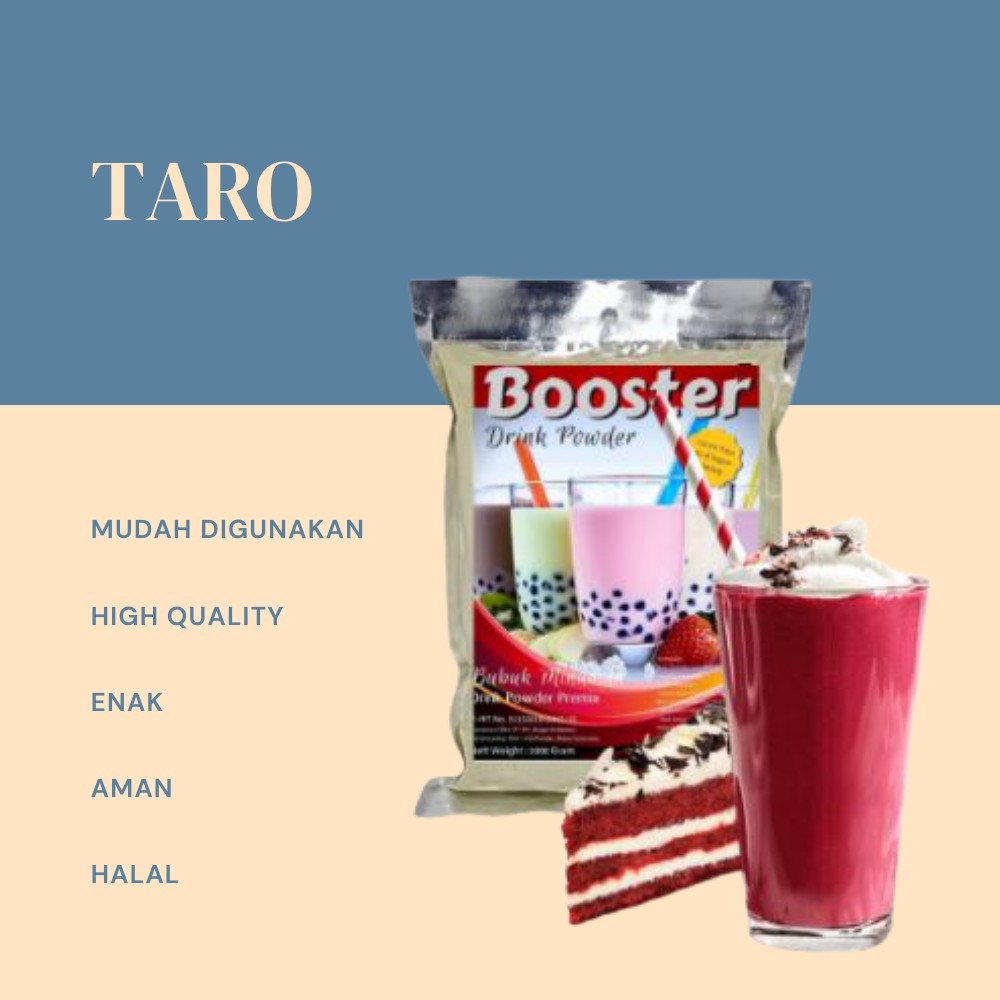 

Bubuk minuman powder aneka rasa premium red velvet 1kg