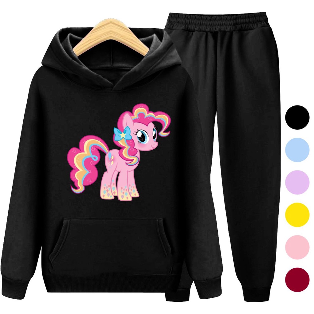 Setelan Anak Sweater Hoodie KUDA PONY/ Sweater Anak Size S (3-5 Thn) M (5-7 Thn) XL(9-12 thn) XXL (13 + thn)