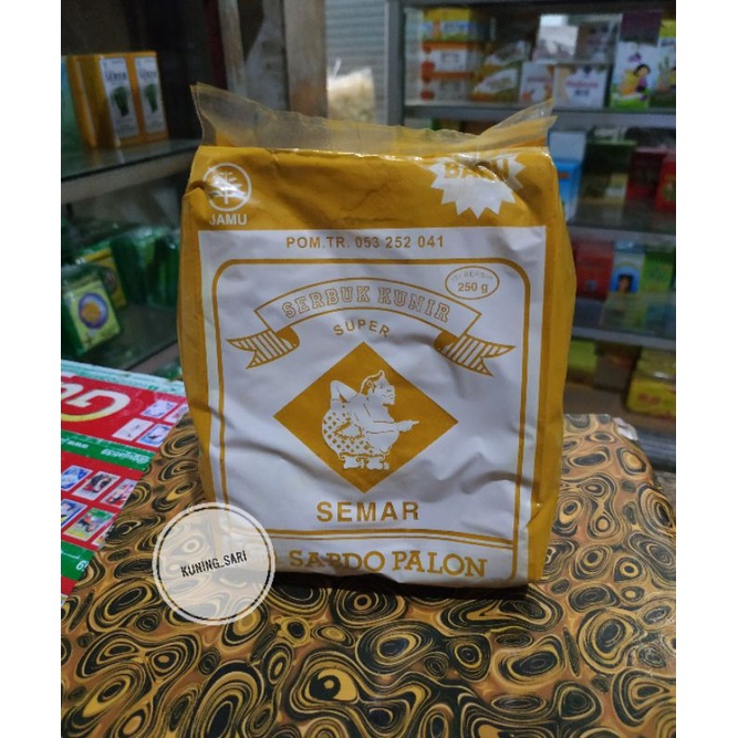 

SERBUK KUNIR SUPER CAP SEMAR / KUNIR KUNING - SABDO PALON