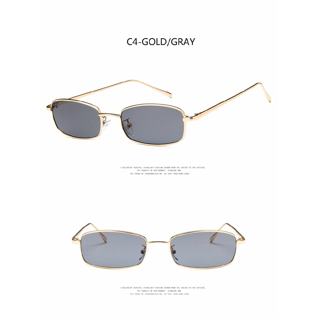 Fashion small box European and American trend personality retro men's and women's sunglasses