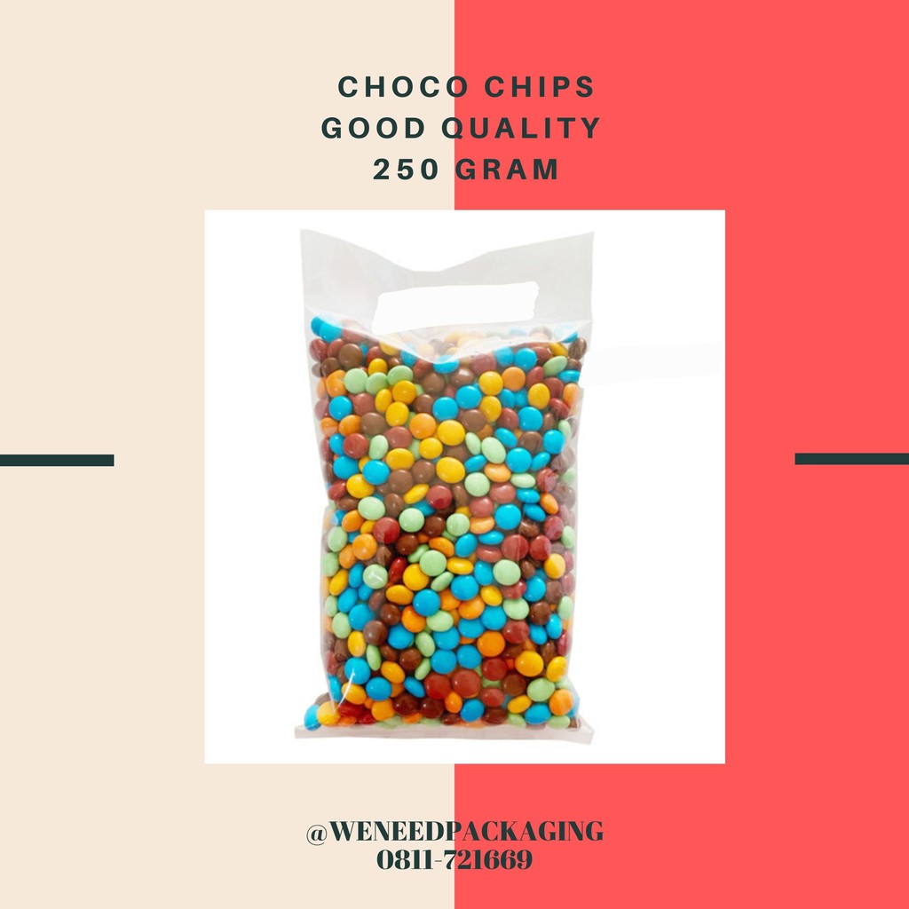 

Choco Chips Color Repack 250 gram