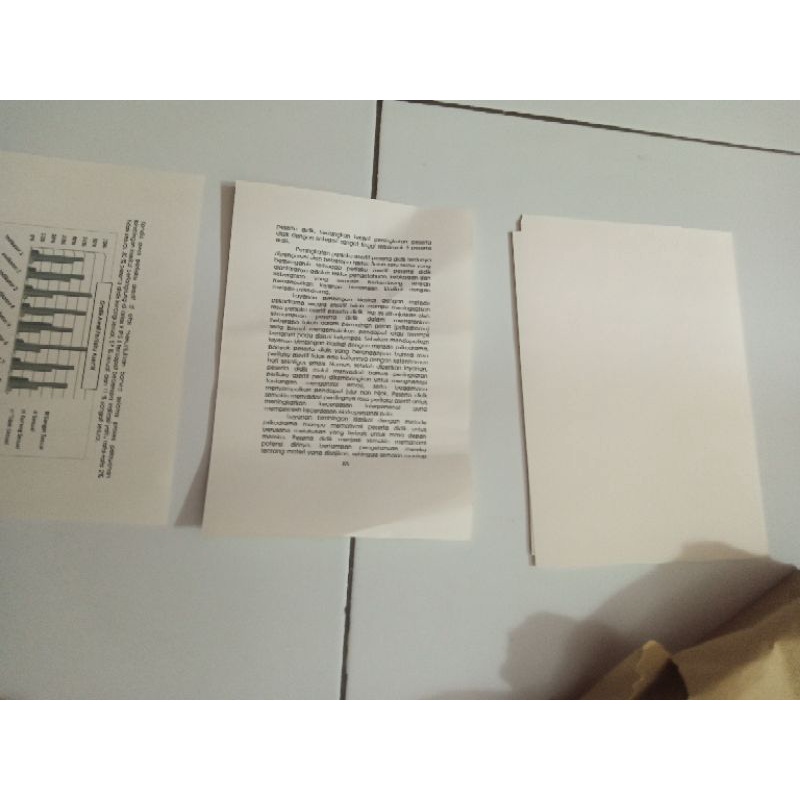 

kertas bookpaper imperial A5 72 gsm kertas novel