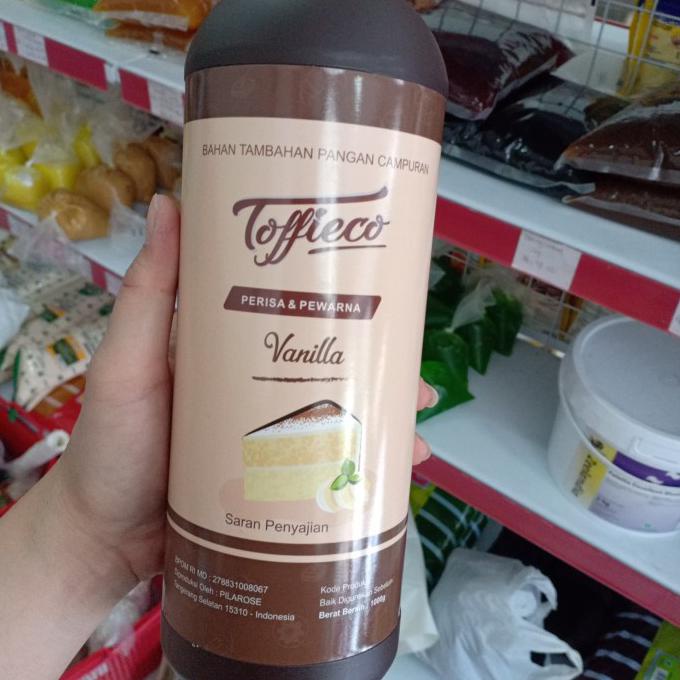 

Toffieco vanilla pasta 1kg toffico tofico