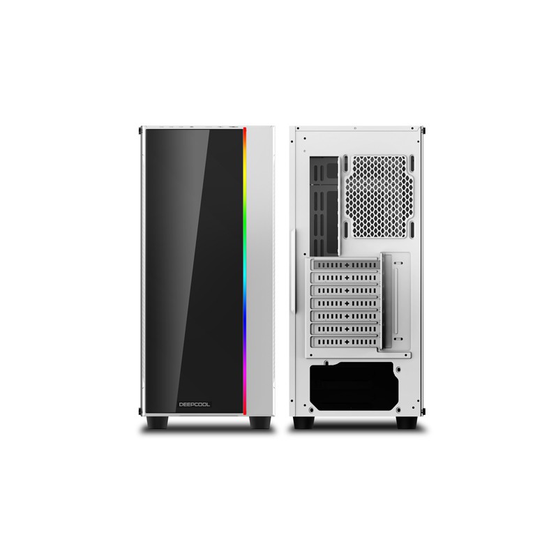 DeepCool MATREXX 55 ADD RGB 3F Tempered Glass Gaming Case - White