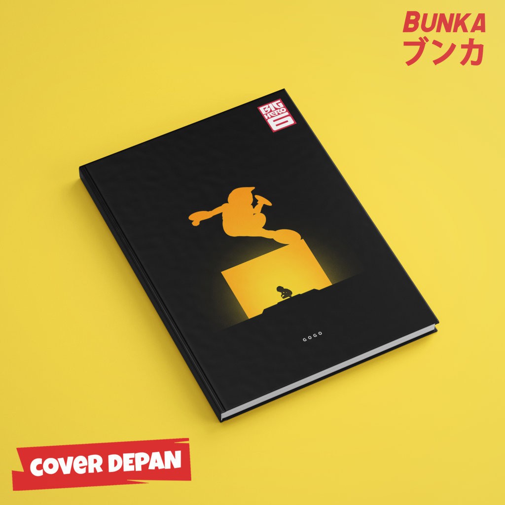 

Notebook Hardcover Big Hero Six Gigo Ukuran A5 Buku Tulis Catatan Note Agenda Planner Jurnal Gift Couple