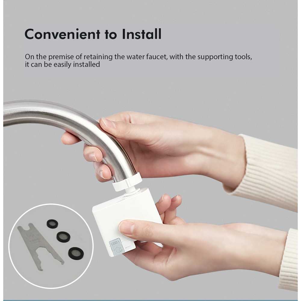 Xiaomi Zajia Sensor Keran Air Automatic Infrared Faucet HD-ZNJSQ-02